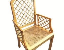 Vintage Fretwork and Cane Armchair Designer Handcrafted ...