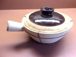 Vintage Glazed & Wired Pottery Baking Dish 7 1/2" w/Handle ...