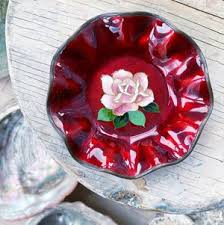 Vintage Tiny Art Glass Dish — Amy Ilias