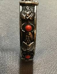 Vintage Bangle Bracelet Hinged Pull Pin Clasp Rare Beautiful ...