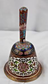 Vintage Metal Enameled Bell Middle Eastern | eBay