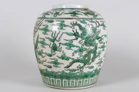 Sold at Auction: A Chinese Dragon-decorating Green-coding ...