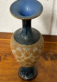 Elegant Antique Royal Doulton Slaters Patent Vase - Etsy Sweden