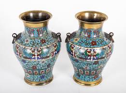 Pair of 19th Century Chinese Cloisonne Vases – Avery & Dash ...