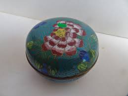 Antique Cloisonne Trinket Box and Lid. Probably Japanese. Early 20th Century - Etsy