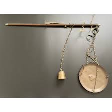 Antique Late Qing Dynasty Chinese Traditional Steelyard Balance Scale | Chairish