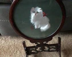 Vintage Suzhou Chinese Embroidery Double Sided Silk Persian ...