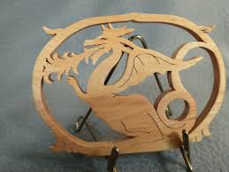 Carved Dragon ,plaque , Medallion Artwork 3"X4" | eBay