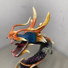 Large Dragon Statue Twisting Standing Dragon 19.5“ Tall ...