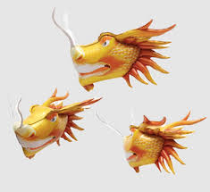 Chinese New Year Cool Balloons Dragon/Lion