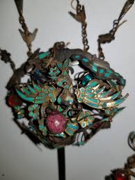 Lot - 3 Rare 19thC Chinese Silver Ladies Hair Pins