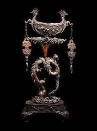 Japanese Bronze Incense Burner