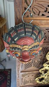 Vintage Demon Rakshasa Mask, Tribal Mask, Wall Mask, Wall Plaque, Home Altar Decoration, Ornament // Indonesian Mask - Etsy