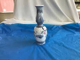 Inarco Japan - 8”T Modified Hourglass-shaped Ceramic Vase ...