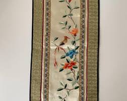 Vintage Chinese Silk Hand Stitched Embroidery Embroidered Five Claw Dragon Panel Unframed - Etsy Denmark