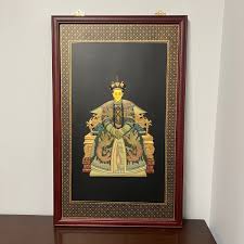 Chinoiserie Style Framed Emperor and Empress Wall Art - Set of 2 – Studio Sonja Milan