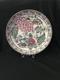 Vintage Chinese Export Peony Porcelain Plate - Etsy