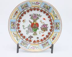 Vintage Hand Painted Chinese Porcelain Plate, Chinese Porcelain, Macao Porcelain - Etsy