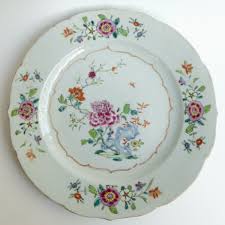 Polylobed Plate - Famille Rose - East India Company - China - 18th C. | eBay