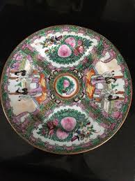 Large Japanese Porcelain Gold Imari Handpainted PINK GREEN Plate 10” NEAR MINT | eBay