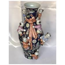 Vintage Porcelain Sculpted Children Fertility Decorative ...