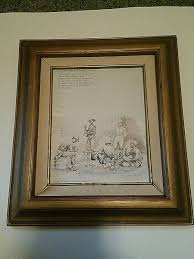 A Scout with the Buffalo Soldiers Camp Print By Frederick Remington Framed MLM | eBay