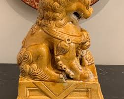 Sold at Auction: Pair of Chinese Carved Ivory Foo Dogs