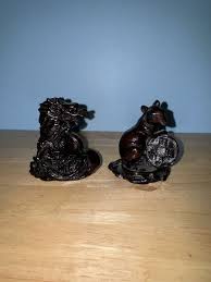 Red Chinese Figures Rat For Year Of The Rat & Cinnabar ...