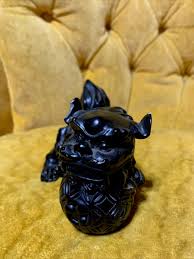Marble Chinese Foo Dog statue 3.5”x3.5x3” Heavy 15oz. Mantle ...