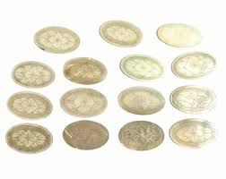 Antique Chinese Mother of Pearl Collection Job Lot X 70 With ...