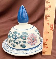 Large Rose Medallion Famille Style Temple Jar No Chips Beautiful Pink/Blue | eBay