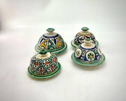 Assorted Fez Design Handmade Moroccan Round Lidded Butter Dish From Fez Ø12 H8 Cm - Etsy New Zealand