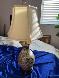 A Pair of Antique Chinese Porcelain Vase Table Lamps: Hand ...