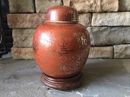 Red Ginger Jar | eBay