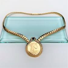 1987 'Cleopatra' Necklace By The Franklin ... - The Silver Queen