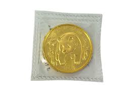Sold at Auction: 1 oz .999 Fine Gold Panda Coin