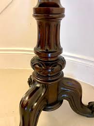 Antique Victorian Quality Rosewood Circular Lamp Table - Etsy