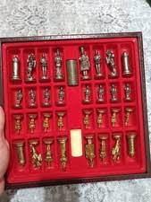 Brass Chess Set Indiana Vintage Chess for sale | eBay