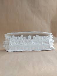 Last Supper Lighted Scene ~ Ceramic Bisque-KIM 2200 2201