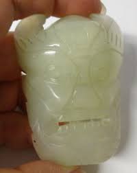 Antique Chinese Grade A Jadeite Ice Green Jade Belt Buckle | eBay Australia