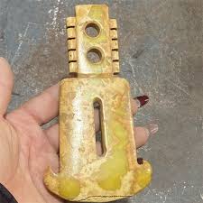 Collection Xiuyu Gaoguyu Carved Jade Pendant Handle Jade Axe ...