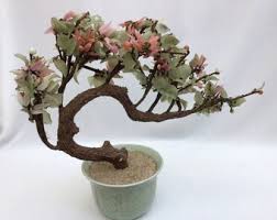 Buy Large Chinese Handmade Glass Bonsai Flower Tree in ...