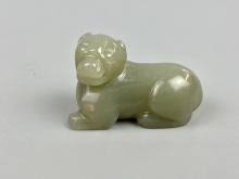 Sold at Auction: Chinese Celadon Jade Animal Carvings