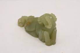 Sold at Auction: Fine Chinese jade carved ram group