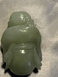 RARE SIGNED ANTIQUE CHINESE JADE JADITE CARVED NETSUKE ...