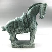 A Horse Carved by Hand on a Large Pure Natural Jade Statue in China - Etsy