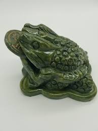 Jade Money Frog Toad – Hand-Carved Gemstone Figurine ...