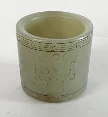 Chinese Jade Thumb Ring M3923 | eBay