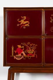 Painted Wood Bar by Englander and Bonta, Argentina, circa 1940 For Sale at 1stDibs