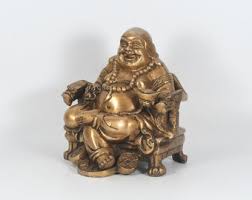 Antique Sitting Brass Carve Laughing Buddha Vintage Buddha Home Decor Statue - Etsy